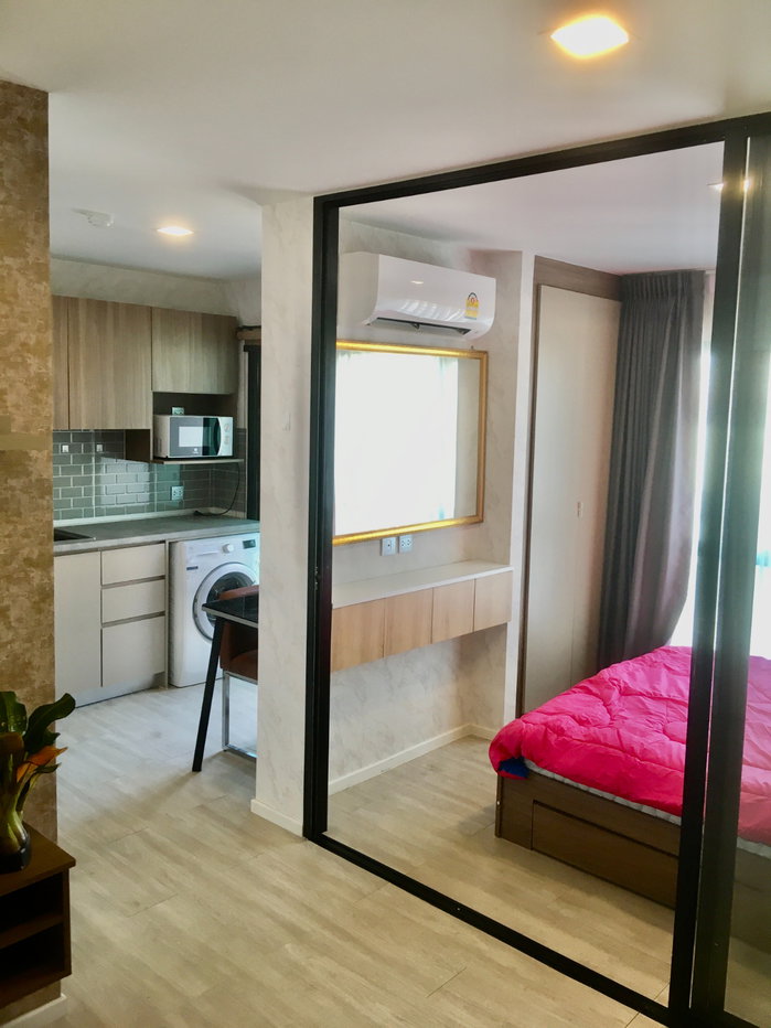 รูป ให้เช่า Kave Condo ติดถนนใหญ่ ตรงข้าม ม. กรุงเทพ รังสิต ชั้น 7 อาคาร A ห้อง A707 - รูปที่ 2/14