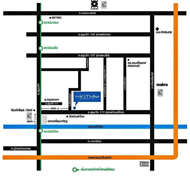 รูป 📌 พร้อมจองว่าง ปลายมีนาคม เช่าคอนโด The Kith Plus Sukhumvit 113 เดินถึง BTS สำโรง - รูปที่ 8/8