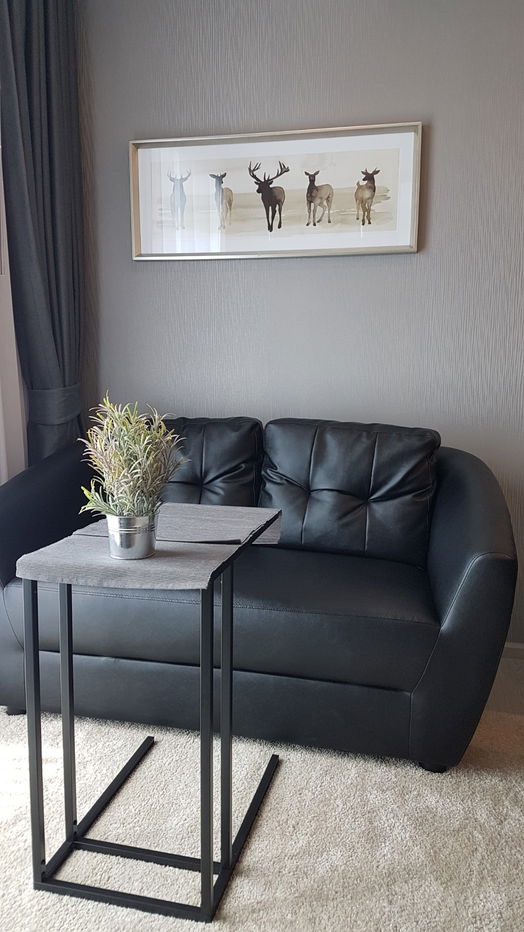 picture For rent:  Rhythm Asoke near MRT Rama9 and Airport Link 41.55 sqm 2 BR condo (Ready to move in) - 1/8