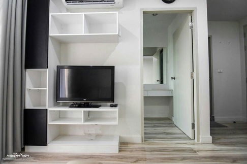 ให้เช่า สัมมากร เอส เก้า 1 ห้องนอน 1 ห้องน้ำ ราคา 6000 บาท MRT บางรักใหญ่ 
