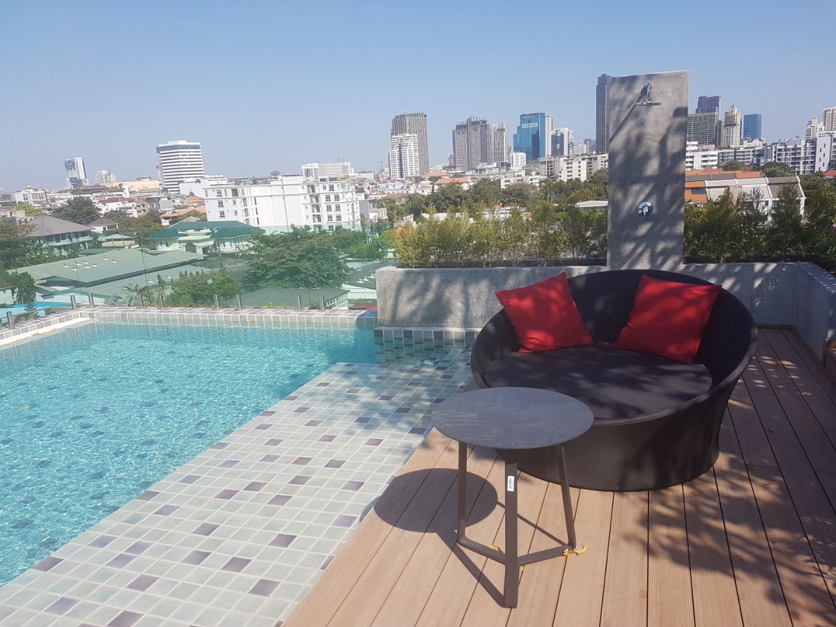 picture Room for rent : Special price !!! The Teak Sukhumvit39 condominium nearby BTS Phromphong station - 10/20