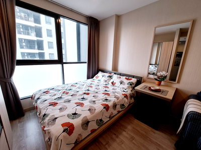 Condos for rent Sukhumvit 81 : For rent Ideo Mobi Sukhumvit [Building A, Floor 12] Ready to move in [Line: @lifeland]