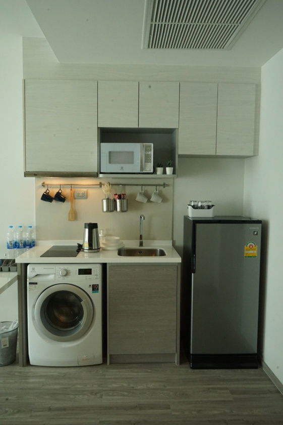 รูป ให้เช่าคอนโด Aersa ห้องสวย ชั้น 14  ขนาด 35.5 ตร.ม เฟอร์ฯครบ S11-0064* - รูปที่ 6/9