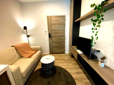 เช่าคอนโด BTS แบริ่ง : 2ปีลดได้ (มี ค.ซักผ้า ตึกหน้าสุดใกล้ 7/11,ส่วนกลาง วิว BTS) - ให้เช่า Notting Hill Sukhumvit 105 ใกล้ BTS แบริ่ง 400m 