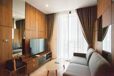รูปภาพ M1183 Condo for rent The Line Phahon-Prathipat, beautiful room, fully furnished, with a washing machine, special price