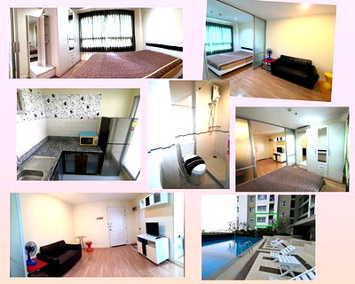 Condos for sale : Condo For SALE Lumpini Ville Bangkhae,  6th floor, 1 Bed, 32 sq.m. Best Pool View