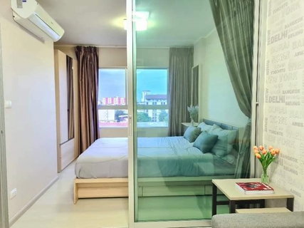 รูปภาพ M1201 Condo for rent, Aspire Ladprao 113, beautiful room, fully furnished, with a washing machine, special price