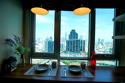 คอนโดให้เช่า : WP2144 คอนโดให้เช่า Rhythm Sathorn (ริทึ่ม สาทร) สาทร 21 ห้องสวย เฟอร์ครบ มีเครื่องซักผ้า ราคาพิเศษ