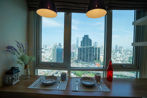 รูปภาพ WP2144 คอนโดให้เช่า Rhythm Sathorn (ริทึ่ม สาทร) สาทร 21 ห้องสวย เฟอร์ครบ มีเครื่องซักผ้า ราคาพิเศษ
