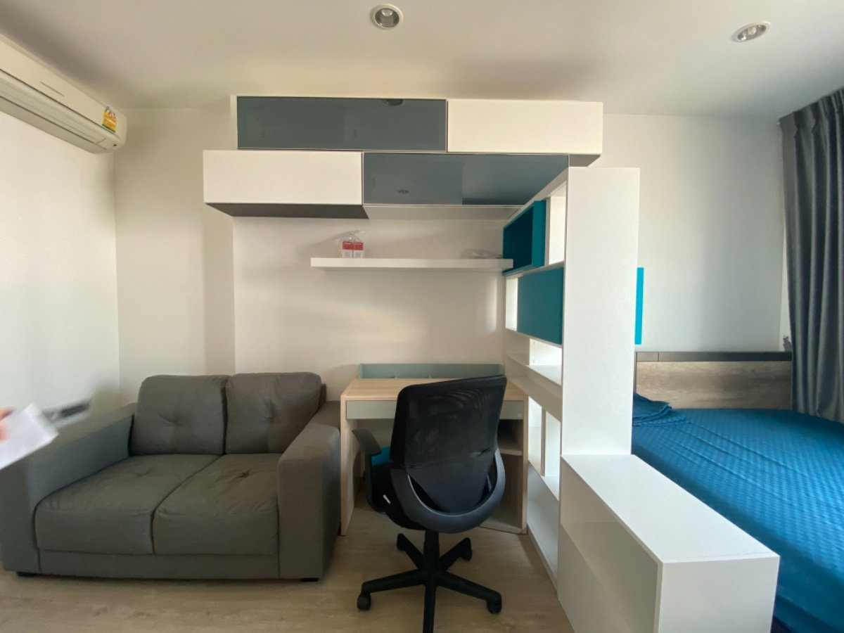 รูป ลดราคา🔥 IDeo Q Chula  ห้องสตู 25 sqm. วิวโล่ง ไม่บล็อค เครื่องใช้ไไฟฟ้าครบ พร้อมอยู่ เดินไปจุฬา แค่ 5 นาที 095-249-7892  - รูปที่ 5/13