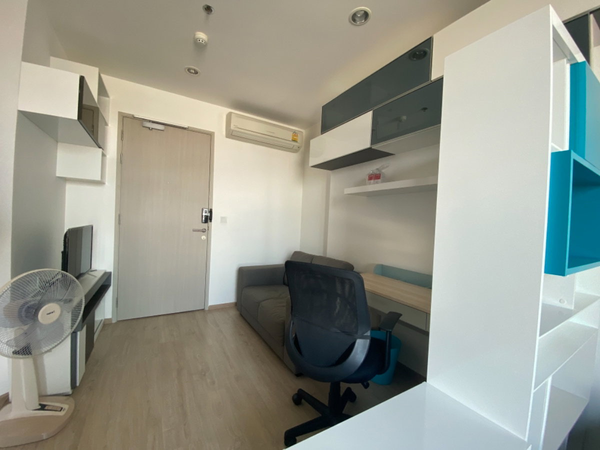 รูป ลดราคา🔥 IDeo Q Chula  ห้องสตู 25 sqm. วิวโล่ง ไม่บล็อค เครื่องใช้ไไฟฟ้าครบ พร้อมอยู่ เดินไปจุฬา แค่ 5 นาที 095-249-7892  - รูปที่ 3/13