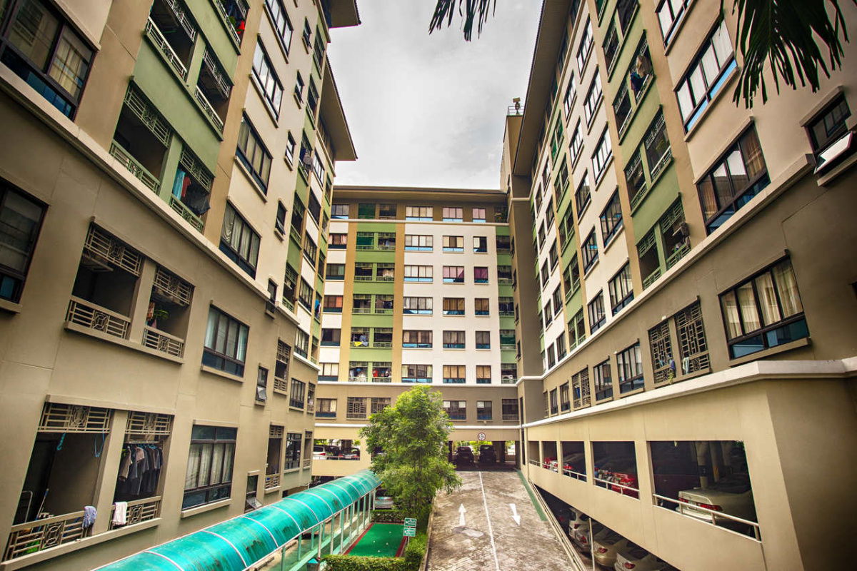รูป Renovate ใหม่ ให้เช่า - คอนโด ลุมพินีเพลส พระราม3-เจริญกรุง (low-rise) ติดถนนพระราม3 - รูปที่ 12/14