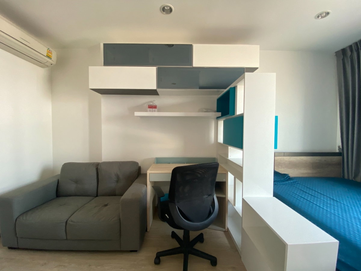 รูป ลดราคา🔥 IDeo Q Chula  ห้องสตู 25 sqm. วิวโล่ง ไม่บล็อค เครื่องใช้ไไฟฟ้าครบ พร้อมอยู่ เดินไปจุฬา แค่ 5 นาที 095-249-7892  - รูปที่ 1/13