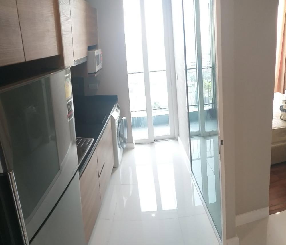 รูป M0628 ให้เช่าคอนโด "The Metropolis Samrong Interchange" ติดBTSสำโรง ของครบ มีซักผ้า ห้องใหม่ พร้อมอยู่ - รูปที่ 9/14