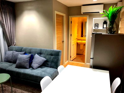 เช่าคอนโด BTS อุดมสุข :  2 นอน (ห้องสวยมาก/มี ค.ซักผ้า)ให้เช่าคอนโด B Republic (บี รีพับบลิค) ใกล้ BTS ปุณณวิถี เฟอร์ไฟฟ้าครบ 