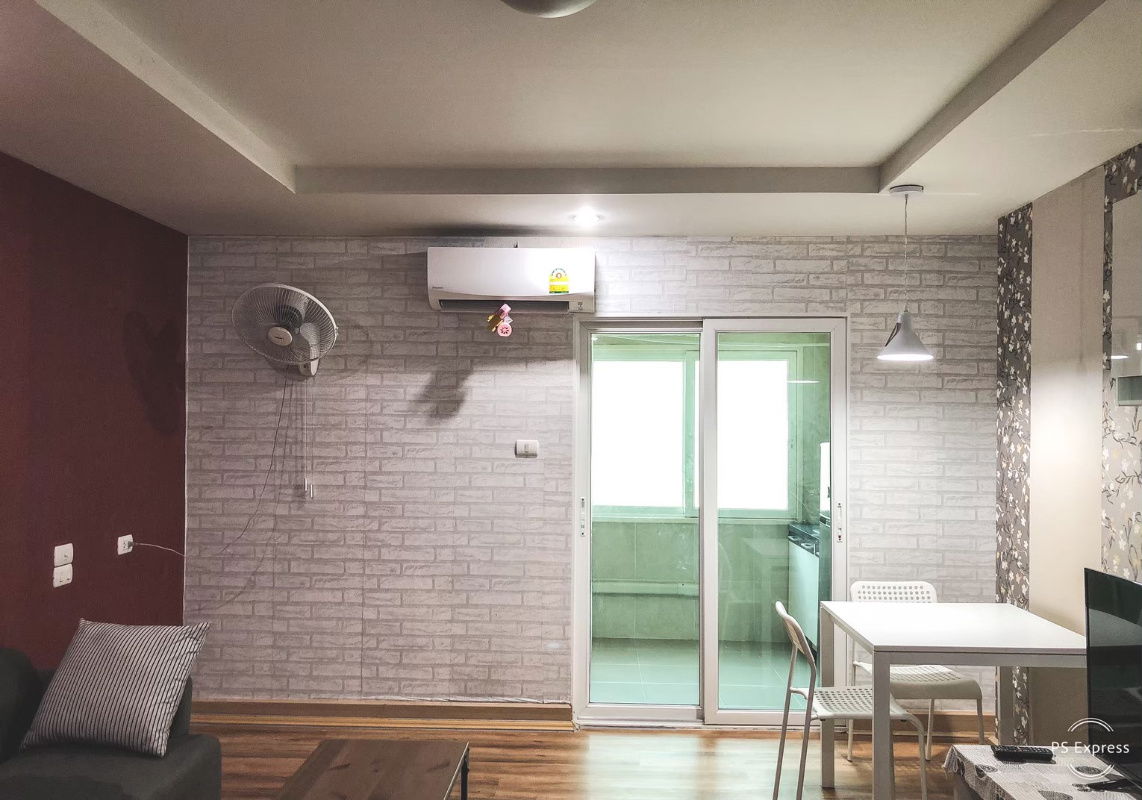 รูป 🟢R1089 ให้เช่าคอนโด Happy condo รัชดา 18  (MRT ห้วยขวาง และ สุทธิสาร) - รูปที่ 6/11