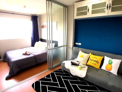 เช่าคอนโด ม.ศรีปทุม : P ให้เช่า ลุมพินี คอนโดทาวน์ รามอินทรา-ลาดปลาเค้า เฟส2 มีเฟอร์นิเจอร์+เครื่องใช้ไฟฟ้าครบ