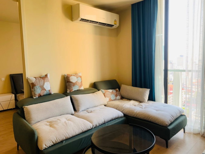 รูป 🔥🔥35,000 บาทต่อเดือนเท่านั้น!!🔥🔥ให้เช่าห้อง Noble Recole Sukhumvit 19 2 bedroom 62.25 ตร.ม ชั้น 21 ห้องหัวมุม - รูปที่ 7/22