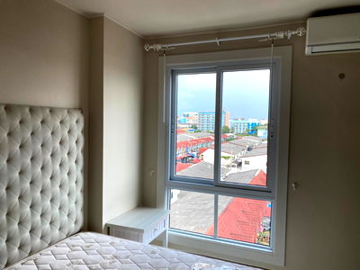 คอนโดให้เช่า : ุGroovy Condo Sriracha เช่า 6,500 บาท/เดือน ชั้น 7 วิวดี โล่งโปร่งสบาย