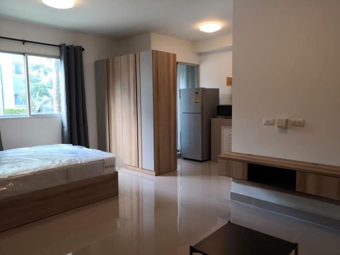 ให้เช่า คอนโด The Point คลอง 6 พร้อมอยู่ วิวสวน ใกล้ ม.เทคโนโลยีราชมงคลธัญบุรี ( Line : @condo999 )