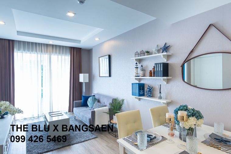 บางแสน คอนโด น่าอยู่ โครงการ เดอะ บลูเอ็กซ์ ( 099-4265469 )