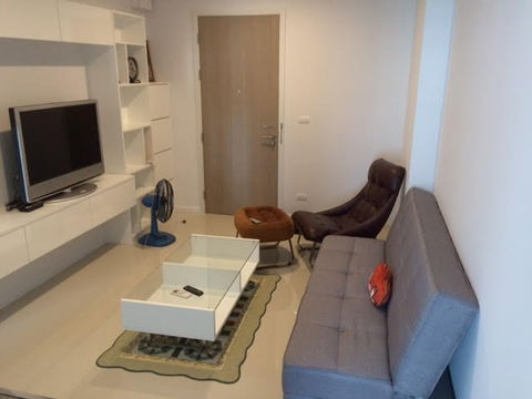 Condo 1 bedroom big room 42.7 sqm FL.12 Bld.C Sea view 0821693629