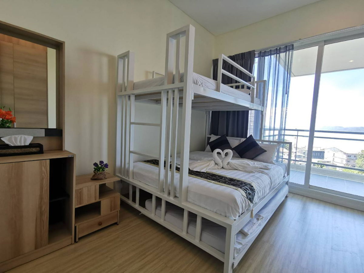 รูป ให้เช่า คอนโดหรู ติดชายหาดจอมเทียน Reflection Jomtien 2 นอน 2 น้ำ, 116 Sq.m. วิวหาดจอมเทียน และวิวสวนน้ำและสระว่ายน้ำ. ค่าเช่าเพียง 49,000 บาทต่อเดือน - รูปที่ 15/20