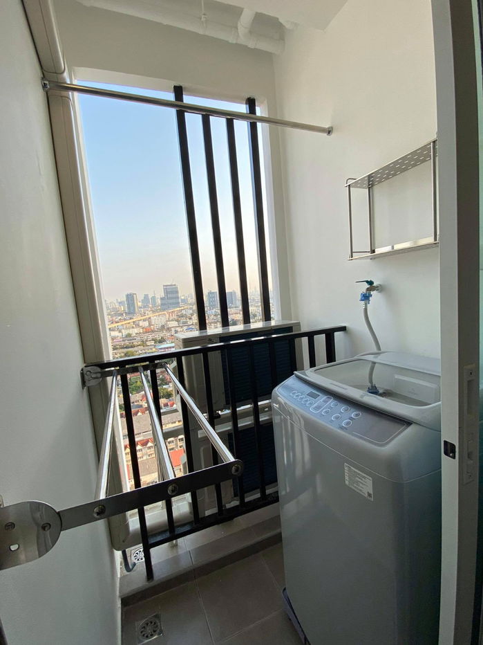 รูป รีเจ้นท์โฮมบางซ่อน ตึก A ชั้น 22 ทิศใต้ วิวโล่ง +เครื่องซักผ้า+โซฟาเบด+digital doorlock ฯลฯ เดินใกล้สุด ไม่ติดลิฟท์ ไม่ติดห้องขยะ - รูปที่ 28/28