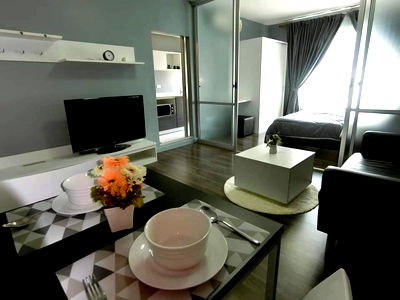 เช่าคอนโด ถนนบางแวก : For rent Condo DCondo Campus Resort  ราชพฤกษ์ - จรัญ 13 พร้อมอยู่ (LINE : @hubcondo)
