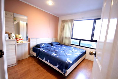 Condos for rent : Condo for rent at Lumpini Ville Sukhumvit 77 35 sq m 1 bedroom with furniture and electrical appliances. Line ID: @ppagent