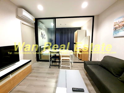 คอนโดให้เช่า : ให้เช่าคอนโด politan rive ชั้น 47 ขนาด 30 ตร.ม.เฟอร์ครบพร้อมอยู่ วิวแม่น้ำ 