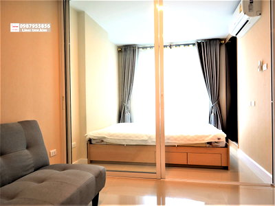 Condos for rent Bangkok : (J127) JW Condo @ Don Muang for rent, 27 Sqm. only 200 meters from Don Mueang Airport