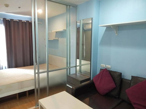 Rent! Lumpini Ville Ramkhamheng 60/2 size 23 sqm price 6,200 baht Fully Furnished