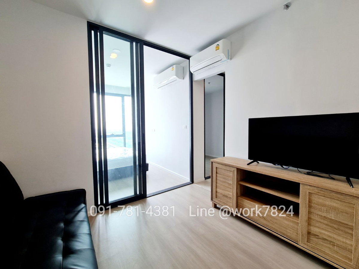 รูป 🔸️ให้เช่า 1 bedplus ห้องมุม🔸️2 ห้องนอน ชั้นสูง 20++ วิวโล่งไม่มีตึกบัง พร้อมอยู่ - รูปที่ 7/8