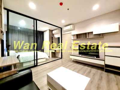 คอนโดให้เช่า : ให้เช่าคอนโด  politan rive วิวแม่น้ำ ชั้น 31 ขนาด 31 ตร.ม. ตกแต่งสวย ห้องใหม่ยังไม่เคยเข้าอยู่
