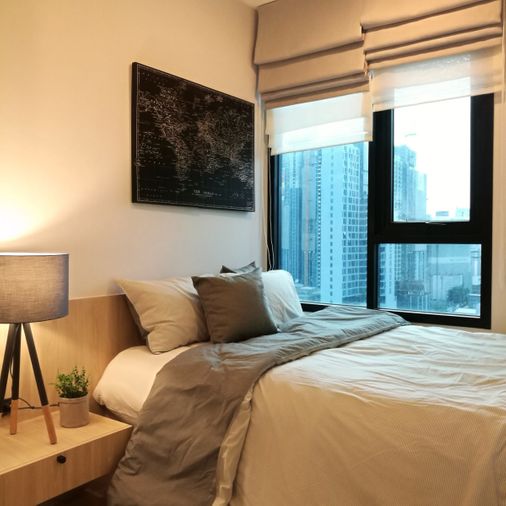 2-bed condo for rent, 55 sqm, Life Asoke