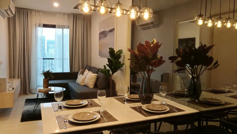 2-bed condo for rent, 55 sqm, Life Asoke