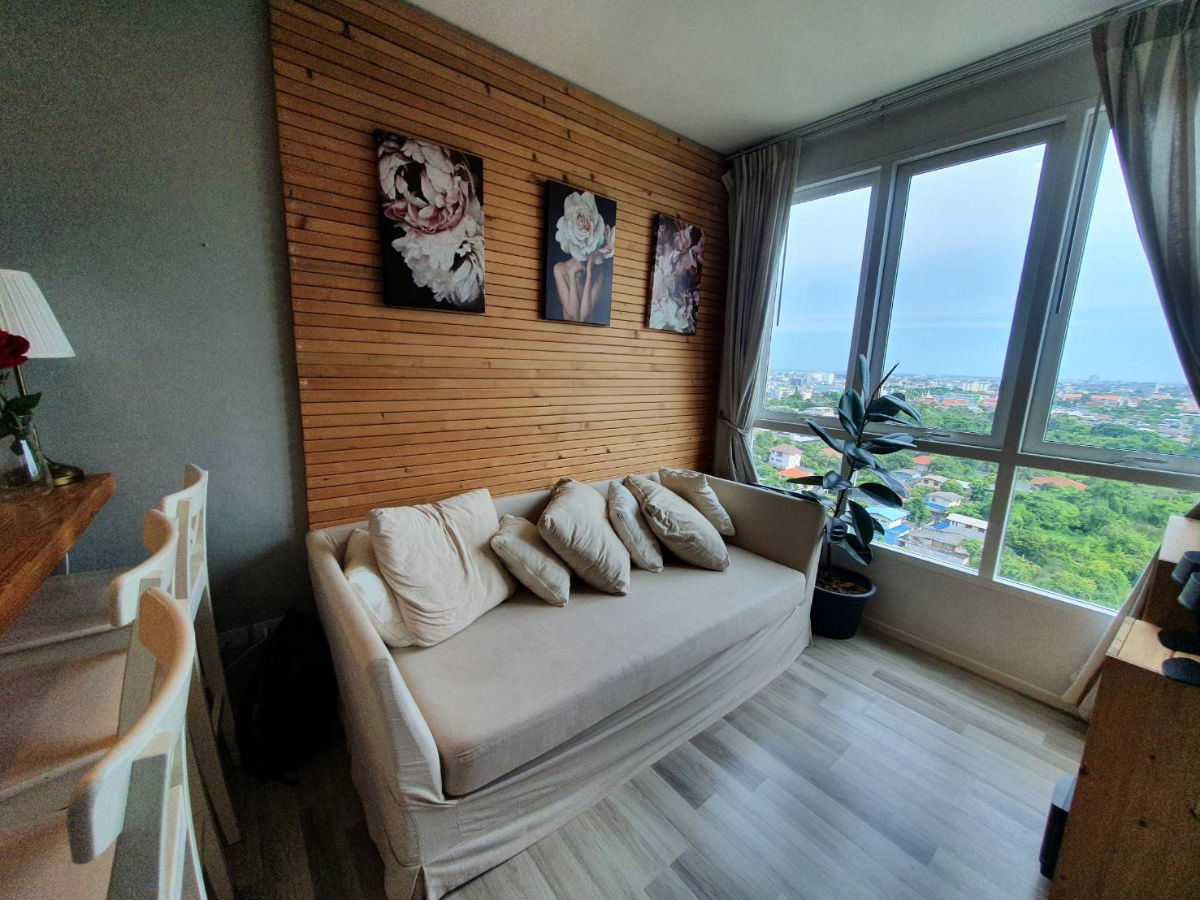 picture SN486 For rent The Key Sathorn-Ratchapruek.,  Good view. **Real room . Real wood. Lots of storage **. This room is not exposed to sunlight*  - 13/35