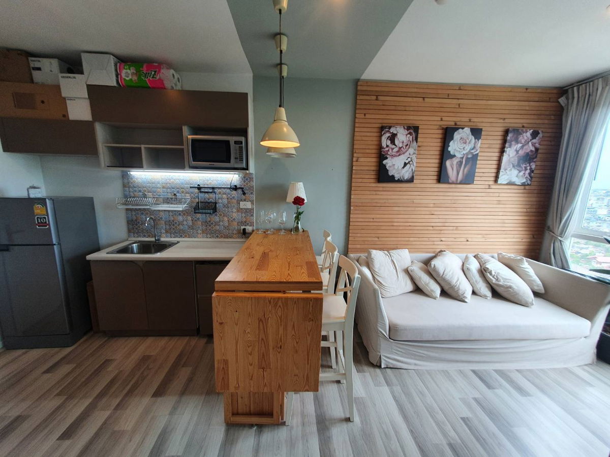 picture SN486 For rent The Key Sathorn-Ratchapruek.,  Good view. **Real room . Real wood. Lots of storage **. This room is not exposed to sunlight*  - 23/35
