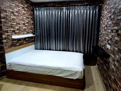 Condos for sale : For sale Elio Sukhumvit 64 30 sqm 1 BR 2nd floor Pool view BTS Punnawithi Udomsuk near expressway.