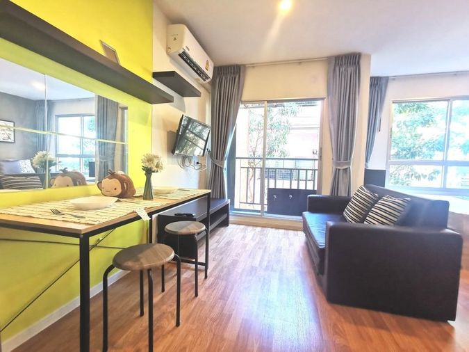1-bed condo for rent, 23 sqm, Lumpini Ville Ratburana - Riverview 2