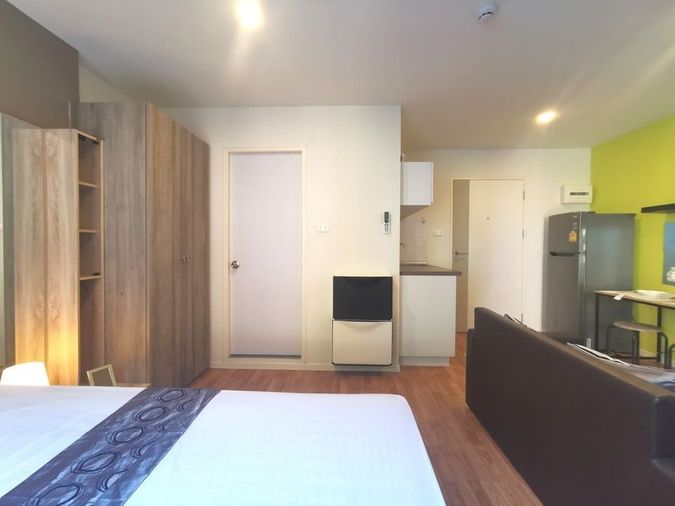 1-bed condo for rent, 23 sqm, Lumpini Ville Ratburana - Riverview 2