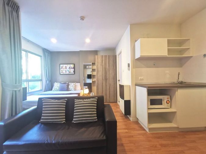 1-bed condo for rent, 23 sqm, Lumpini Ville Ratburana - Riverview 2