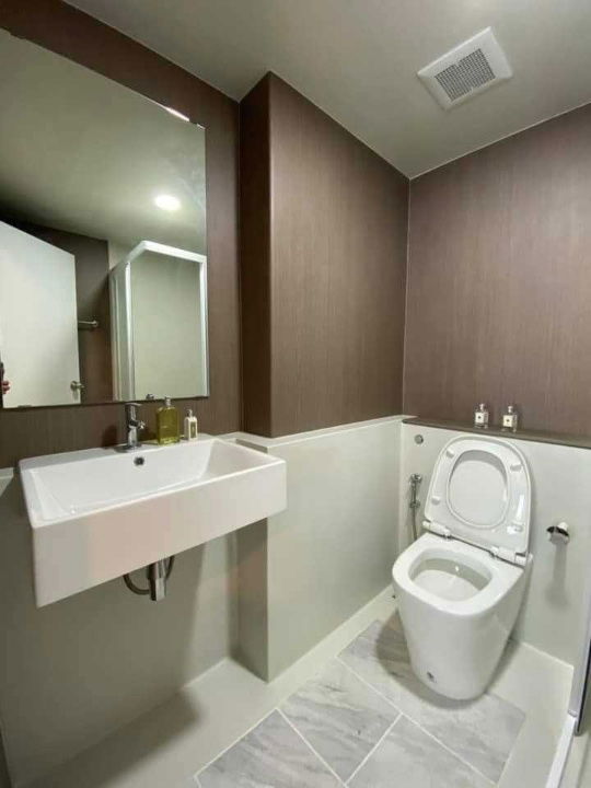 รูป R10270**ให้เช่า** คอนโด The Belgravia @ Ratchada-Ladprao 15 ขนาด 24.80  ชั้น 5 เครื่องใช้ไฟฟ้าครบ พร้อมอยู่ - รูปที่ 5/6