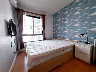 คอนโดให้เช่า : ให้เช่า I Condo สุขุมวิท 105 ตึก A3 ชั้น 5 [วิวสระ] เฟอร์ครบ พร้อมอยู่ [Line: @lifeland]