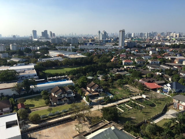 picture (Owner) Condo for rent, near BTS Bearing, LUMPINI VILLE, Lasalle-Bearing, 23 sqm. 1 bed, 1 bath, city view, 19th fl., 0886962879 - 7/7