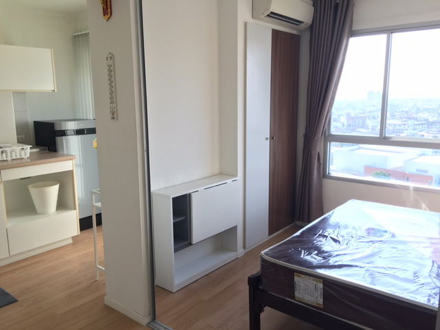 picture (Owner) Condo for rent, near BTS Bearing, LUMPINI VILLE, Lasalle-Bearing, 23 sqm. 1 bed, 1 bath, city view, 19th fl., 0886962879 - 3/7