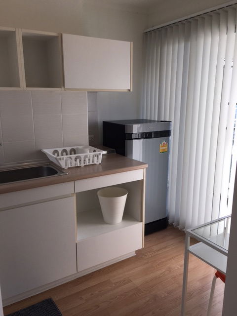 picture (Owner) Condo for rent, near BTS Bearing, LUMPINI VILLE, Lasalle-Bearing, 23 sqm. 1 bed, 1 bath, city view, 19th fl., 0886962879 - 6/7