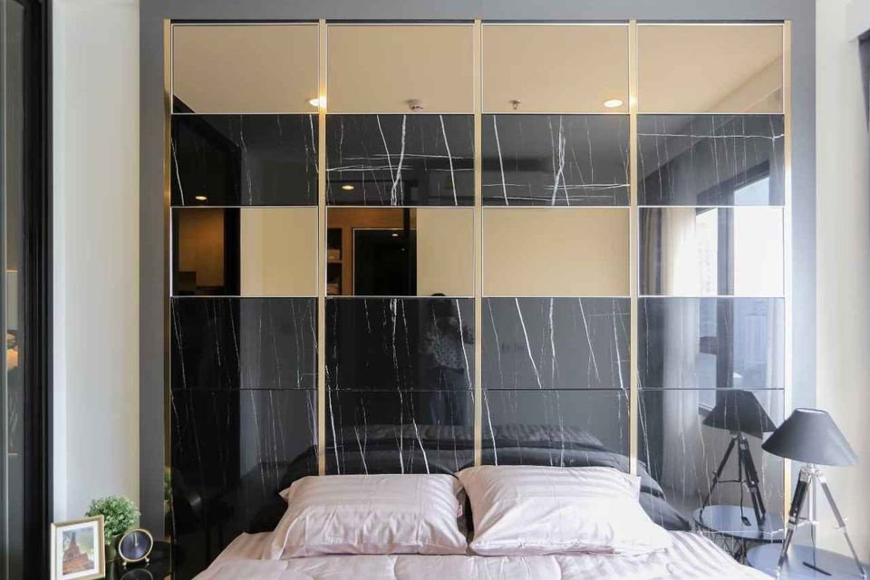 รูป Life Asoke (ไลฟ์ อโศก) ห้อง one bedroom plus ชั้นสูงตกแต่งสวยครบ พร้อมอยู่ ทำเลดี ติดรถไฟฟ้า MRT เพชรบุรี & ARL มักกะสัน เพียง 21,000 บาทเท่านั้น!! - รูปที่ 9/10