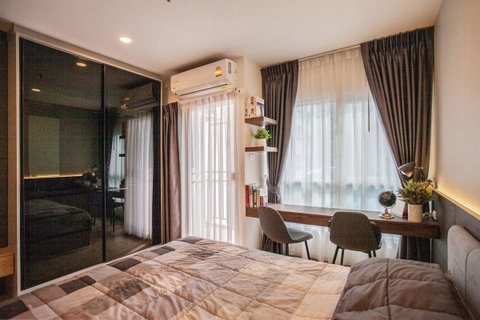 รูปภาพ T1089 Condo for rent Supalai Veranda Rama 9, beautiful room, fully furnished, special price